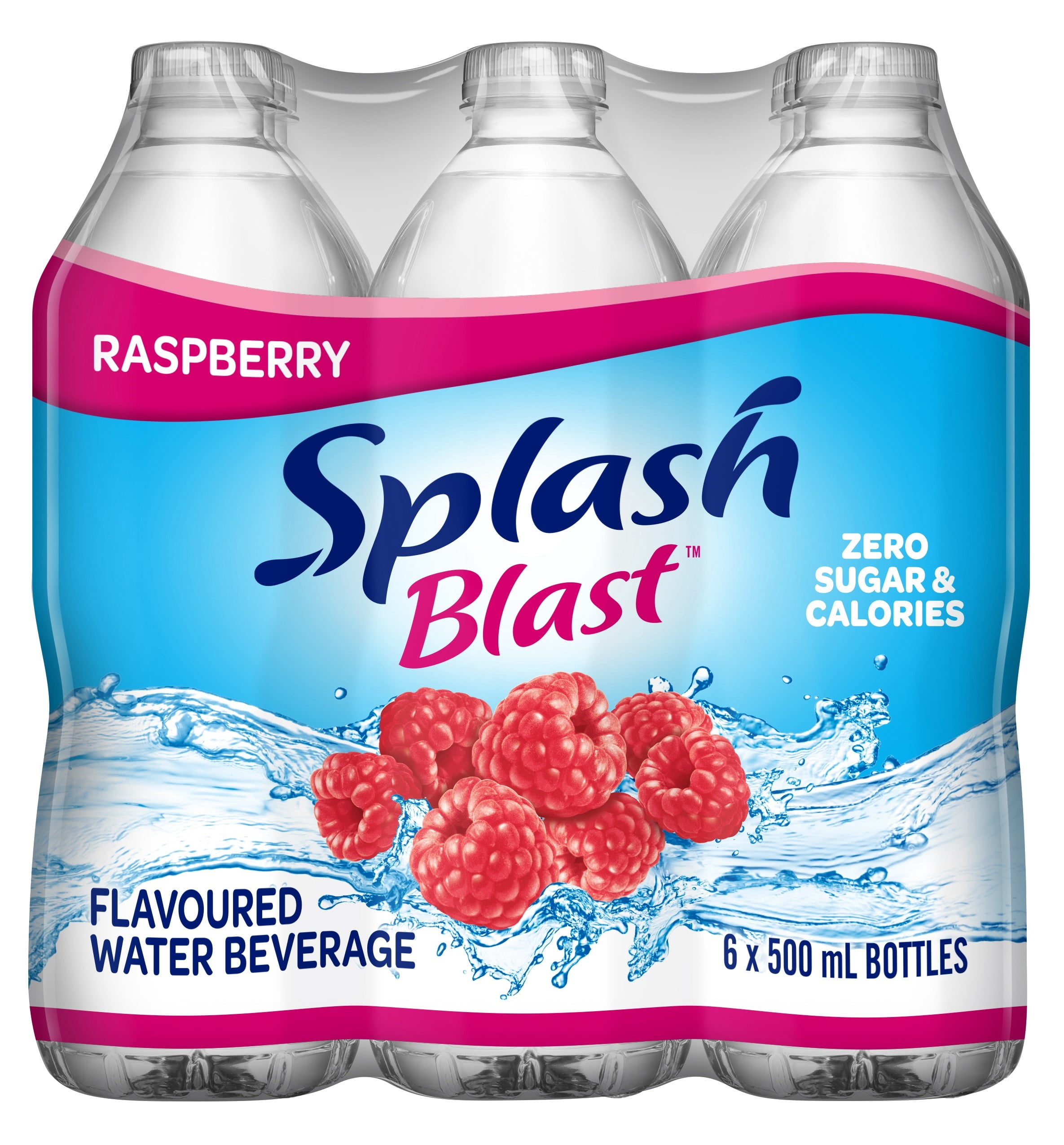 Splash Blast Raspberry 6x500ml, 6x500ml