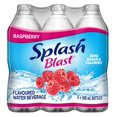 thumbnail image 1 of Splash Blast Raspberry Flavoured Water Beverage 6x500ml, 1 of 3
