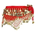 thumbnail image 2 of Maoww Chaîne de Taille pour Danse du Ventre Rouge, 2 of 9