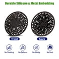 thumbnail image 2 of Livease Universal Large Shower Strainer, 5.5" Drain Cover,Drain Hair Catcher for Shower,Bathroom, 2 of 7