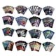 thumbnail image 2 of Funda de papel de aluminio para cartas de Anime Yugioh, fundas holográficas para mago y niña, cubierta para juegos de mesa de tamaño pequeño japonés, 63x90mm Fivean unisex, 2 of 2