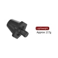 thumbnail image 3 of Track Spikes 11mm Aluminum Lightweight for Soccer Shoes, Black, 2 Pieces, 3 of 5