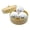 B, variant on 3Pcs Dumpling Toys, Mystery Dumpling Toys, Dumpling Stress Ball, Rainbow Mystery Toyss Bun, Anxiety Relief Fidget, Soft Squeeze Decompression Dough