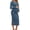 Grey Blue, variant on Women's Maternity Dresses Long Sleeve Sweater Dress Winter Pregnancy Clothes