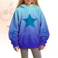 thumbnail image 6 of sususu Girls Graphic Hoodies Oversized Preppy Clothes Cute Graphic Print Cropped Sweatshirt Children Fall Winter Hoodie for Boys or Girls, 6 of 7