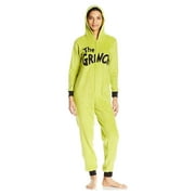 Grinch Women's Licensed Sleepwear Adult Costume Union Suit Pajama (XS-3X), The Grinch, Size: XX-Large