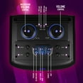 thumbnail image 4 of NGS 1200W Double 15" Woofer Wireless BT Speaker - WILD SKA 3, 4 of 5