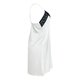 thumbnail image 3 of Gibobby Pijamas para mujer Pijama de satén para mujer, moda Simple, encaje en el pecho, tipo M, falda con tirantes de Color, camisón Sexy(Blanco,M), 3 of 5