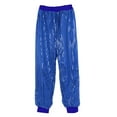 thumbnail image 6 of Aislor Women's Sequins Hip Hop Dance Harem Pants Night Club Elastic High Waist Long Trousers Blue XXL/3XL(4XL), 6 of 7