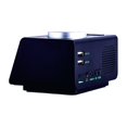 thumbnail image 2 of 2021 nuevo pequeño reloj despertador Digital Radio-Radio Fm, puerto de carga Usb dual, alarma dual, atenuador de volumen y brillo ajustable, temporizador de sueño Feliz Sencillez, 2 of 4