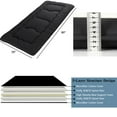 thumbnail image 5 of HA-EMORE Futon Mattress Japanese Floor Mattress Sleeping Mattress for Floor Foldable Mattress Tatami Mat Roll Up Mattress Camping Mattress Pad, 5 of 9