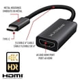 thumbnail image 4 of Xtreme Type C Port to HDMI Adapter, supports quality up to 4K HDR, 4 of 5