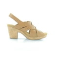 thumbnail image 3 of Cobb Hill Alleah Sling Women's Sandals & Flip Flops Honey Leather Size 7 W, 3 of 8