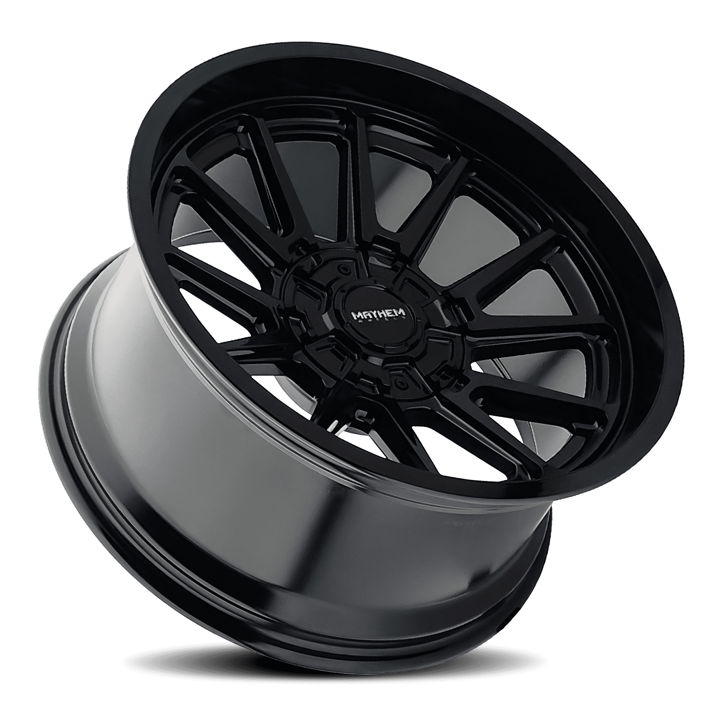 20x10 Mayhem 8116 Intrepid Gloss Black Wheel 6x135/6x5.5 (-24mm