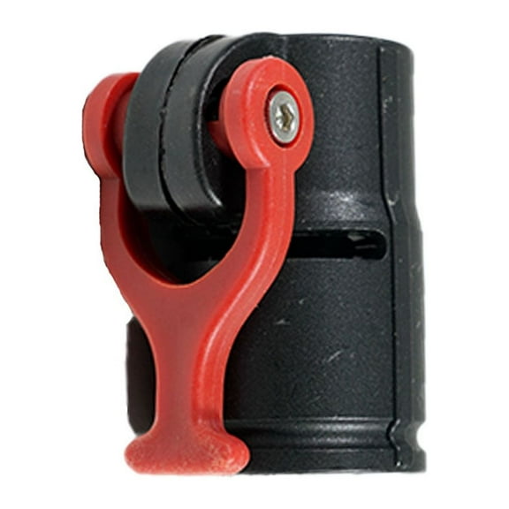 Detecting Innovations Black and Red Tubular Piece for Tele-Knox Telescopic Carbon Shaft