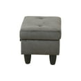 thumbnail image 5 of JESTOP 28.5" Ottoman with Storage, Fabric Ottoman Foot Rest Stool, Rectangle Upholstered Footstool, Storage Bench, 5 of 7