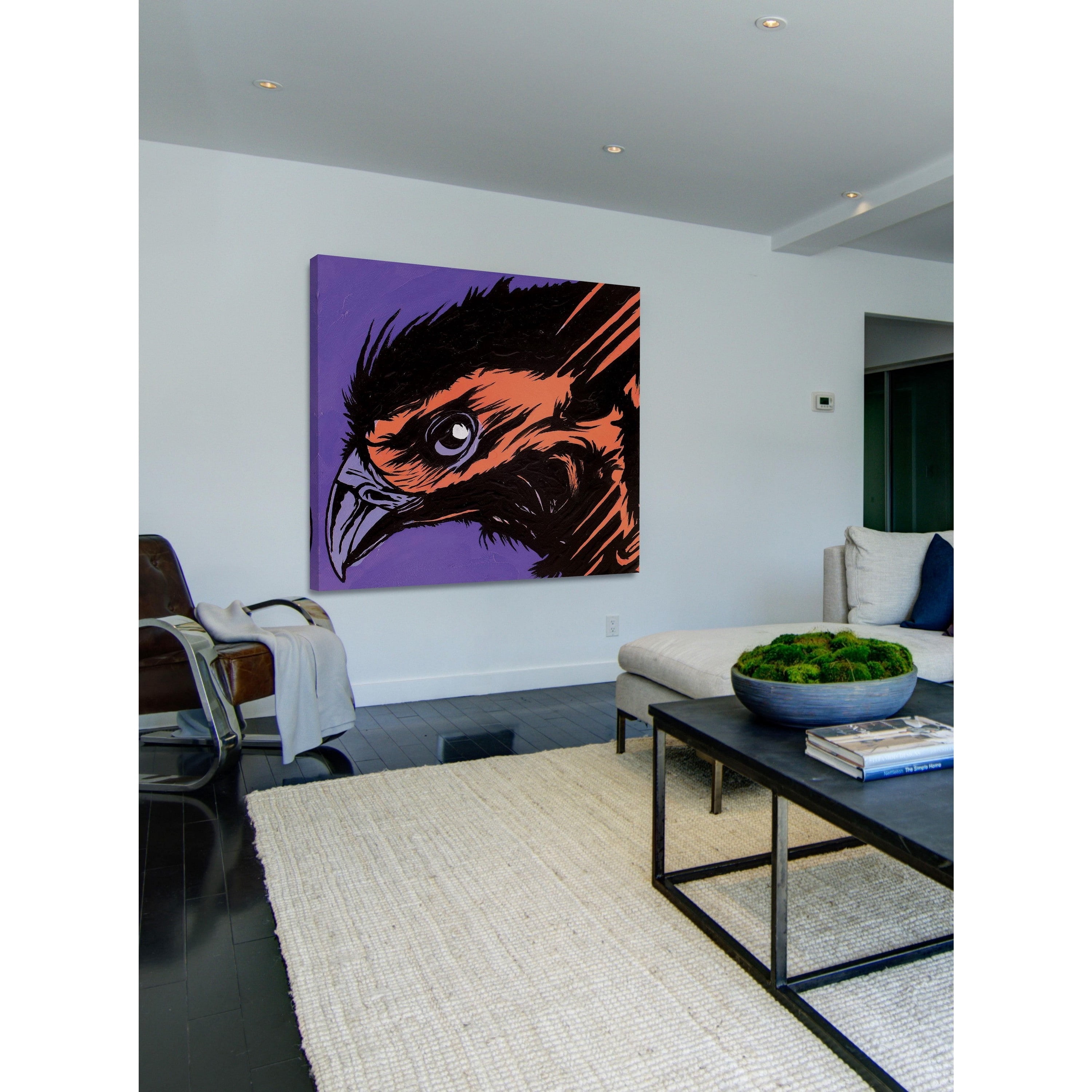 Marmont Hill "Raven 2" Print on Canvas