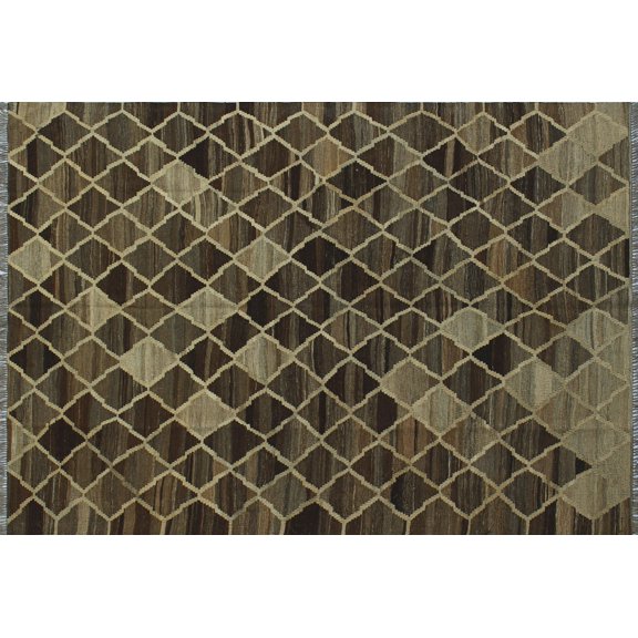 Winchester Merrick Beige/Brown Rug, 5'6" x 7'9"