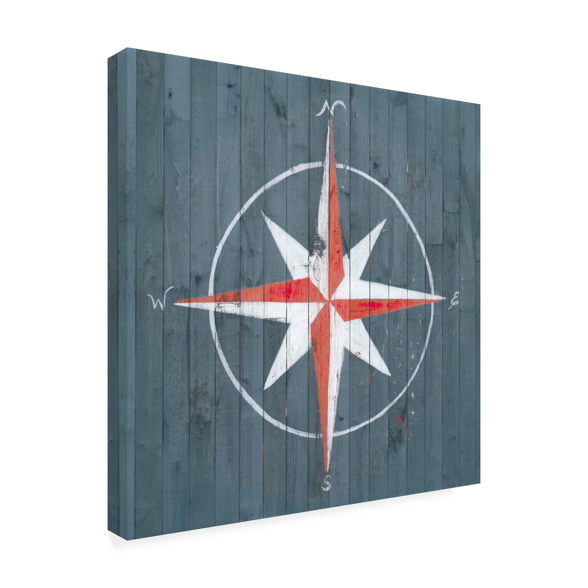 Trademark Fine Art 'Nautical Plank III' Canvas Art by Grace Popp