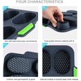 thumbnail image 3 of Oval Silicone Mold, Non Stick French Bread Baguette Pans, Mini Cake Baking Pan Mold,, 3 of 4