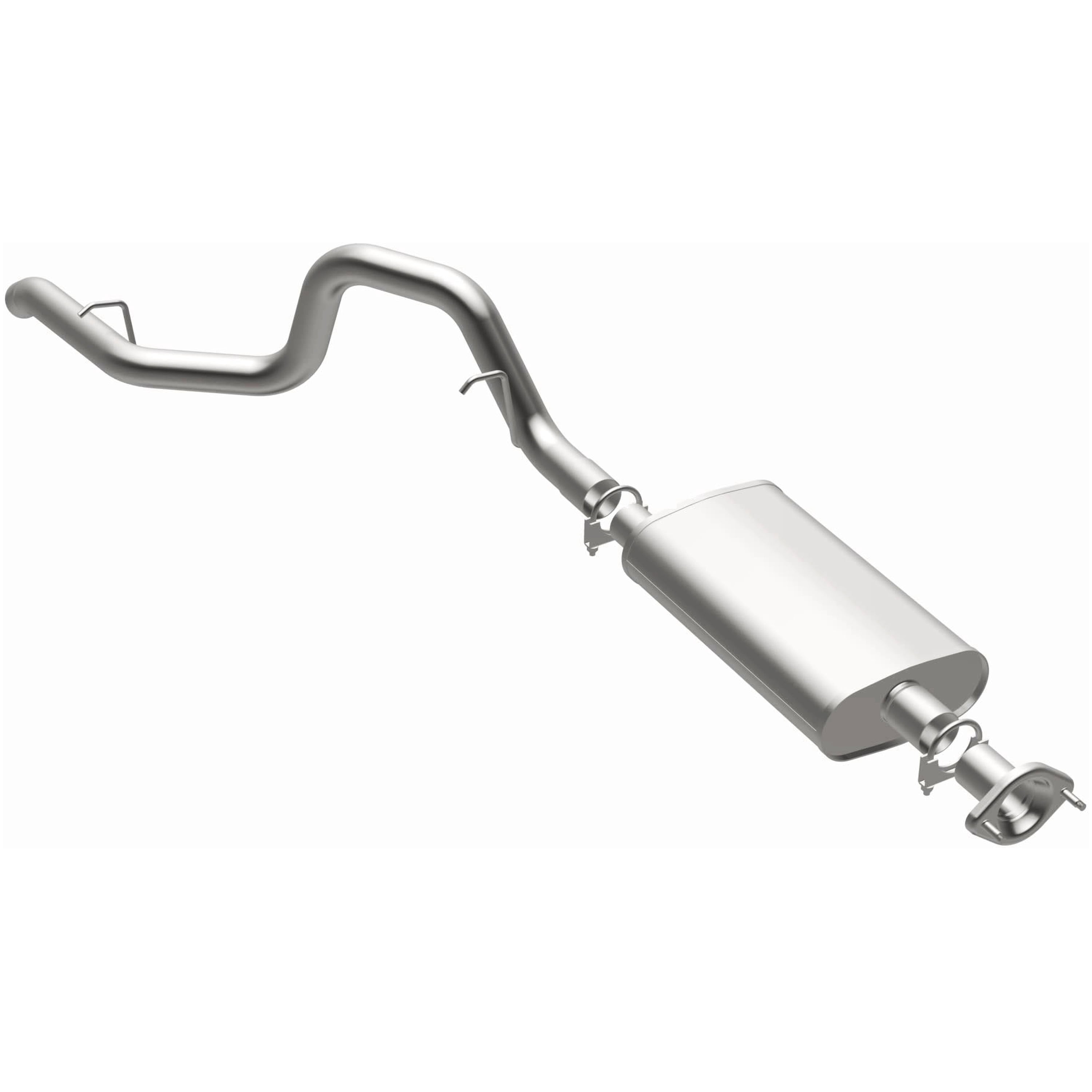 BRExhaust OE Replacement Exhaust System Kit 106-0002: Compatible with 2003-2006 Jeep Wrangler 2.4L, 1997-2002 Jeep Wrangler 2.5L, 1997-2006 Jeep Wrangler 4.0L