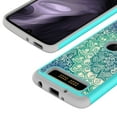 thumbnail image 2 of Moto Z4 Play Case, KAESAR Hybrid Dual Layer Graphic PU Leather Colorful TPU Fashion Protective Cover Armor Case for Motorola Moto Z Play 4th Generation (Green Mandala), 2 of 4
