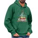 thumbnail image 2 of Fiudx Sudadera Navideña, Sudadera Deportiva de Tela Japonesa, Ropa Deportiva con Cuello Curvo, Chaqueta Transpirable para Correr, Ropa de Ciclismo, Equipo de Fitness para Hombre, Diseño Ligero., 2 of 5