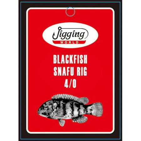 UPC: 6486378849566 | Jigging World 5/0 Blackfish Snafu Rig