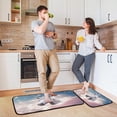 thumbnail image 2 of GZHJMY Kitchen Rugs 2 Piece Waterproof Non Slip Kitchen Mat Unicorn Kitchen Rug Set for Sink Office Kitchen Cafe, 19.7"x47.2"+19.7"x27.6" Carpet Runner, 2 of 7