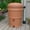 Terracotta, variant on EarthMinded RainStation 45 gal. Rain Barrel with Diverter System - Recycled Black