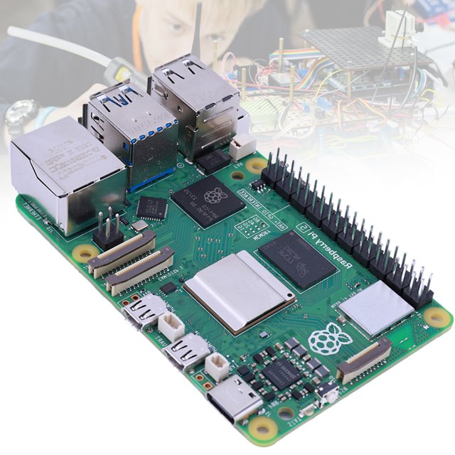 Junta De Desarrollo Para Raspberry Pi 5 4G 8G RAM Placa de demostración Cortex-A76 Placa de desarrollo de 64 bits PCIe 2,0 RTC