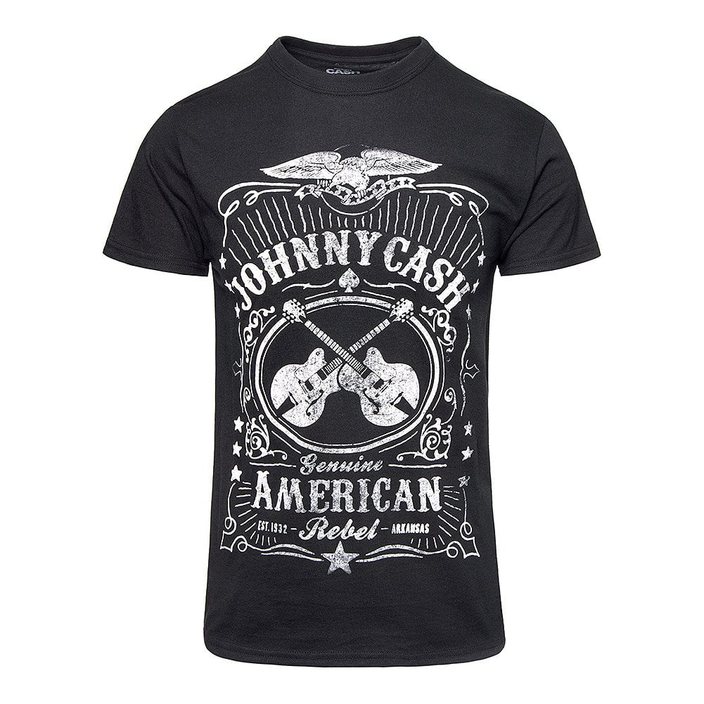 Zion Rootswear - Zion Adult Johnny Cash "American Rebel (White Print
