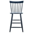 thumbnail image 5 of SAFAVIEH Providence Square Mid Back Counter Stool, Navy (Set of 2), 5 of 14