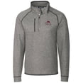 thumbnail image 2 of Men's Cutter & Buck Bobby Bowden Gray Florida State Seminoles Mainsail Half-Zip Pullover Jacket, 2 of 3