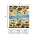 thumbnail image 6 of PHELIKA Goldfinch And Sunflowers Summer 04 Magnetic Mailbox Covers Standard Size 21"H x 18"W, 6 of 8