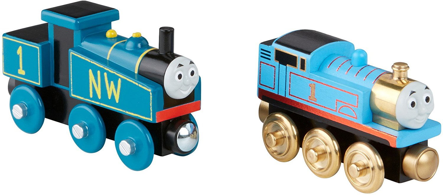 Fisher-Price Thomas & Friends Wooden Railway Thomas Engine Gift Pack ...