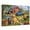 Multicolor, variant on Farmhouse Canvas Wall Art 16" x 12" Countryside Landscape Pig Horse Dog Barn Frame Picture Prints, Ready to Hang Waterproof Artwork Decor for Bedroom, Office, Bathroom Entryway