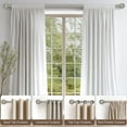 thumbnail image 4 of Tringles à Rideaux Argentées pour Windows 10 à 37 Pouces Longueur Réglable Tringle à Rideaux Robuste Diamètre 7/8 Pouces avec Embouts Décoratifs pour Extérieur Ferme Chambre Cuisine Salon, 4 of 4