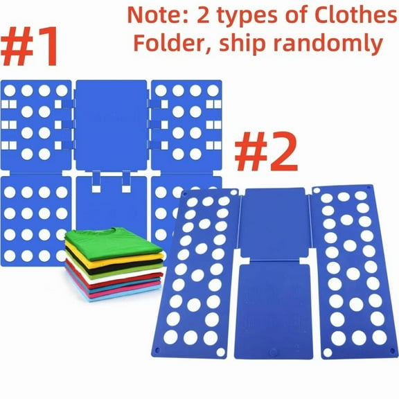 ?New Clothes Folder Magic Folding Board Laundry T Shirt Fast Fold Flip For Adult
