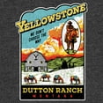 thumbnail image 2 of Men's Yellowstone We Don't Choose the Way Retro Poster Graphic T-Shirt, 2 of 5