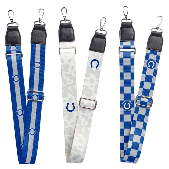Indianapolis Colts 3-Pack Bag Strap Set