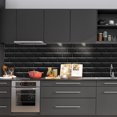 thumbnail image 2 of Sumhomie 9/45/90Pcs Tiles PVC Wall Sticker Kit Waterproof Furniture Decal Kitchen Wall Decor, 2 of 4