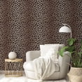 thumbnail image 6 of Abyssaly Leopard Peel and Stick Wallpaper 17.3 "x 118" Gradient Brown Leopard Wallpaper Vintage Vinyl Contact Paper Suitable for Home Walls Cabinet Bedroom, 6 of 9