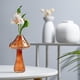 thumbnail image 3 of Delicate Mushroom Glass Bud Vases Coloured Fine Glass Vase Mushroom Flower Vase Mushroom Decor, 3 of 5