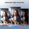 thumbnail image 4 of N newline 4K Webcam for PC, PDAF/CDAF Autofocus, 1080P@60FPS, 79° FOV, Auto Light Correction, 2 Noise Reduction Mics, Privacy Cover, USB-A, Streaming Camera for, 4 of 8