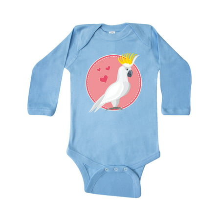

Inktastic Cockatoo Bird Lover Gift Gift Baby Girl Long Sleeve Bodysuit