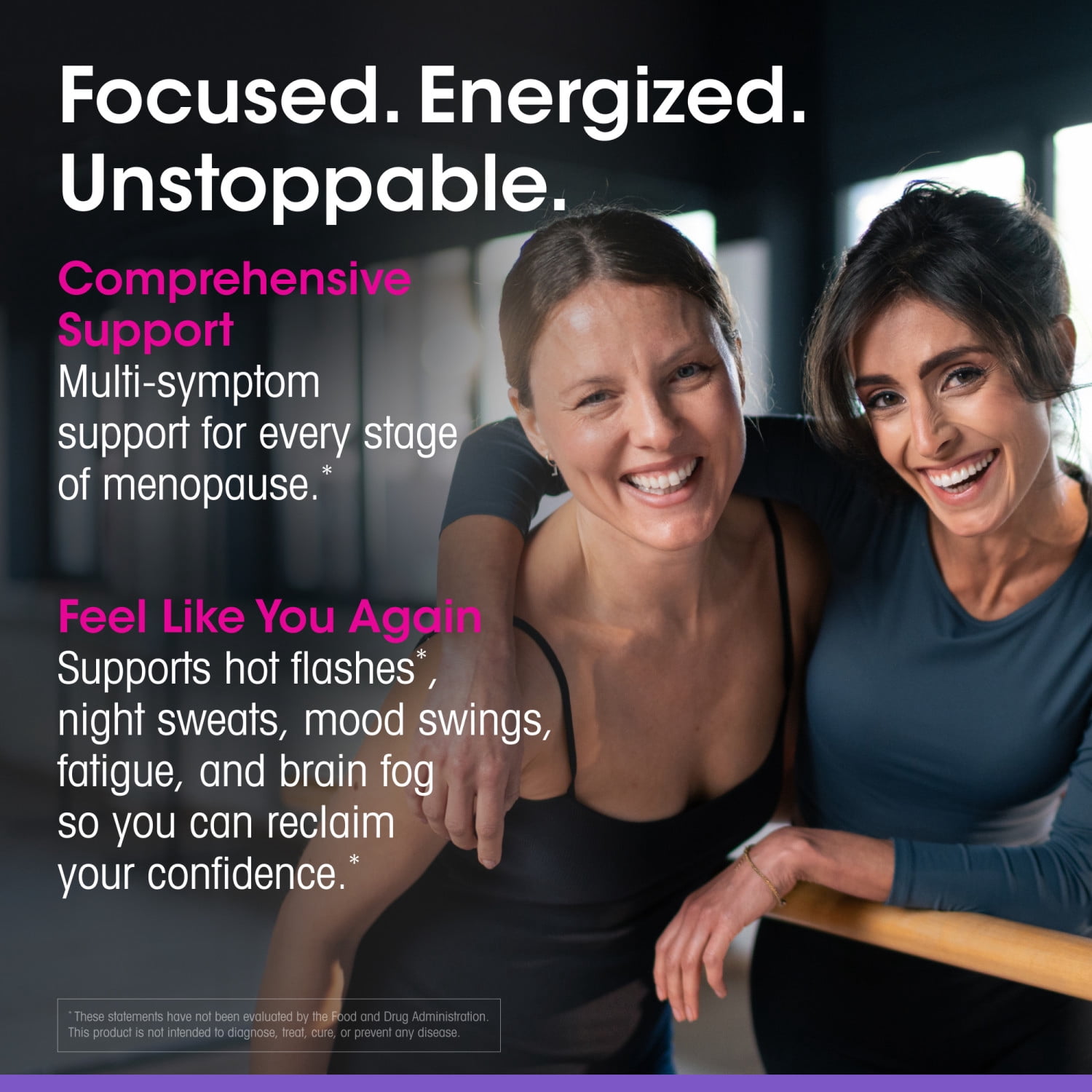 vH Essentials Menopause Energy Focus Support 60 CapsulesMu