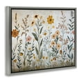 thumbnail image 3 of Stupell Industries Growing Tall Wildflowers Gray Framed Floater Canvas Wall Art design by Petal Prints Design, 25 x 31, 3 of 9