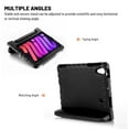 thumbnail image 4 of Dteck Case for Apple iPad mini 6th Generation (2021) 8.3-inch,Shockproof EVA Foam Kids Friendly Handle Lightweight Protective Shell Back Kickstand Cover for iPad mini 6,Black, 4 of 5