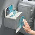 thumbnail image 3 of EIMELI Tissue Dispenser Box Automatic Dispensing Eletric Paper Towel Dispenser Housewarming Gifts  Gray, 3 of 5